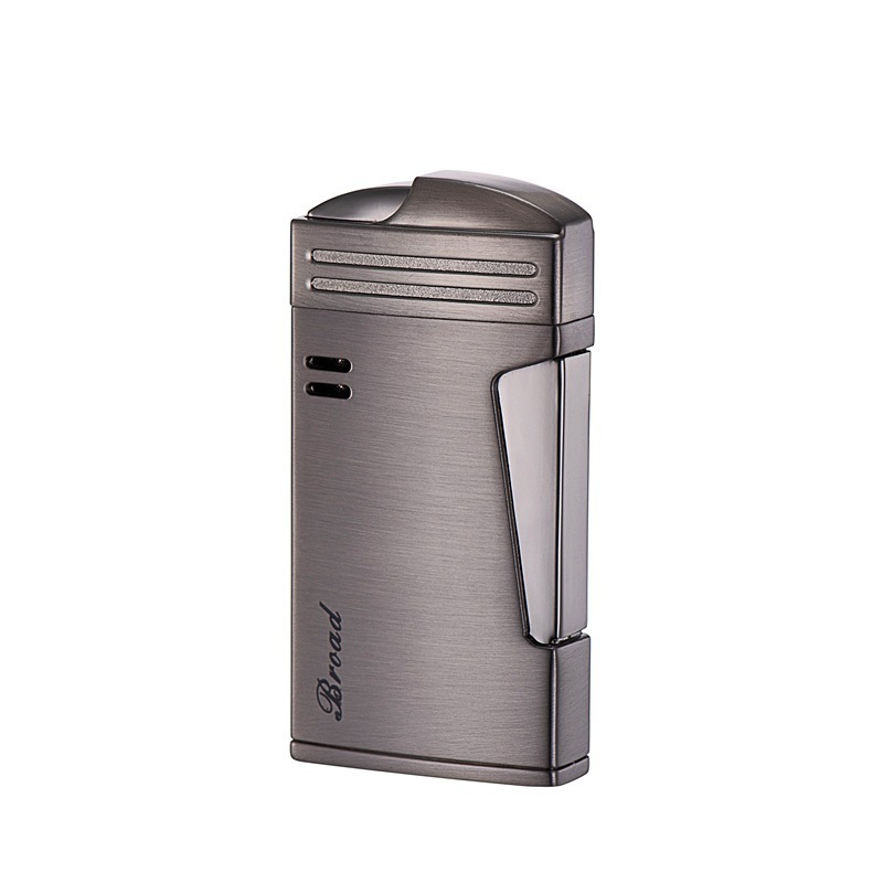 BD432 Slim Portable Windproof Single Flame Lighters Smoking Accessories Metal Cigarette Cigar Torch Lighter