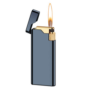 HB036 Portable Single Flame Classic Lighters Smoking Accessories Metal Cigarette Cigar Torch Lighter