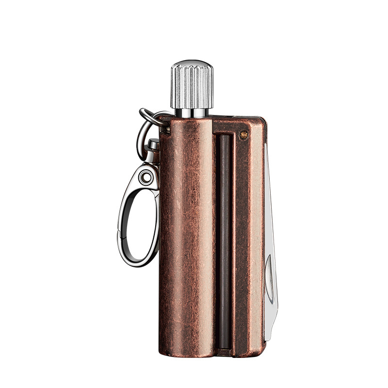 New Arrival Reusable Match Lighter Multi-function Smoking Tool Waterproof Bottle Opener Key Chain Portable Cigarette Lighters