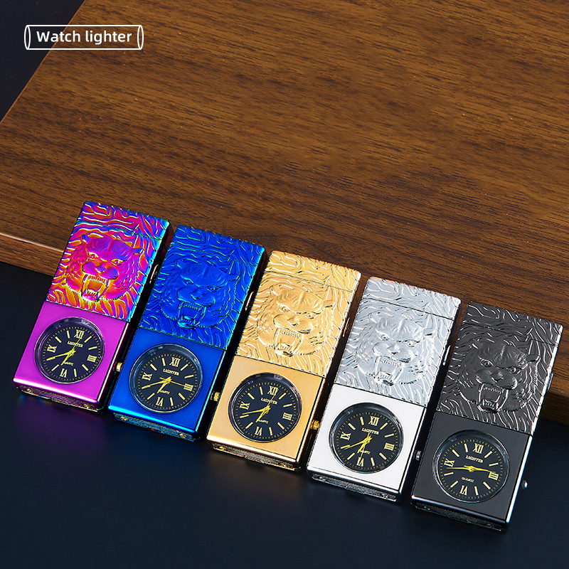 New Arrivals Dragon Tiger Eagle Waterproof Electric Lighter Smoking Accessories Watches Portable Cigar Cigarette Lighters