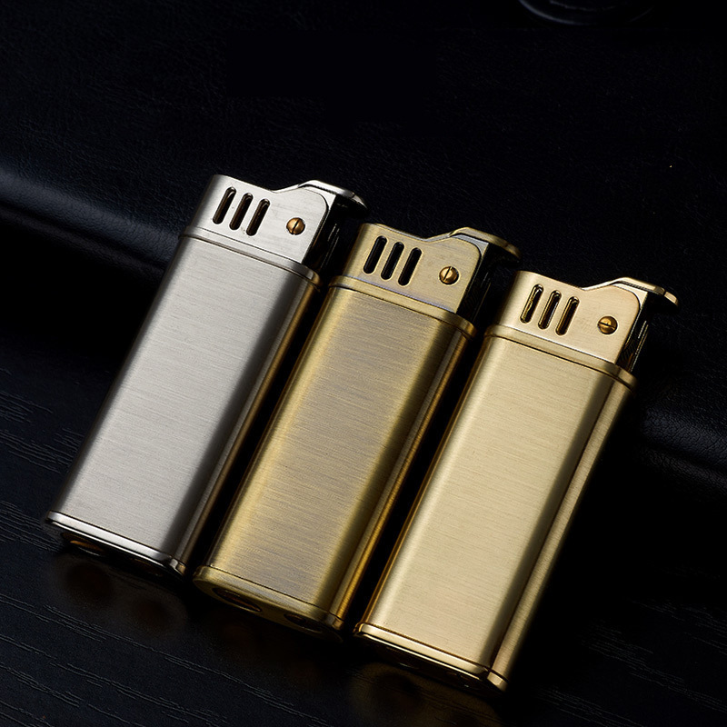 New Arrivals Oil Lighters Smoking Accessories Classic Portable Metal Cigarette Easy to Use cigar torch lighter