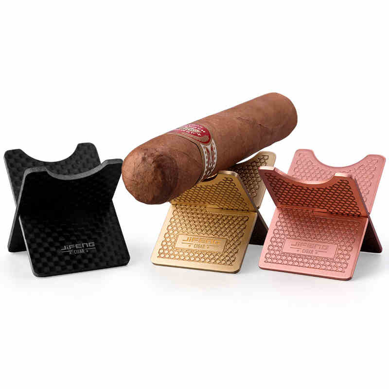 2019 Jifeng Brand Brass material cigar holder X Style  portable cigar stand