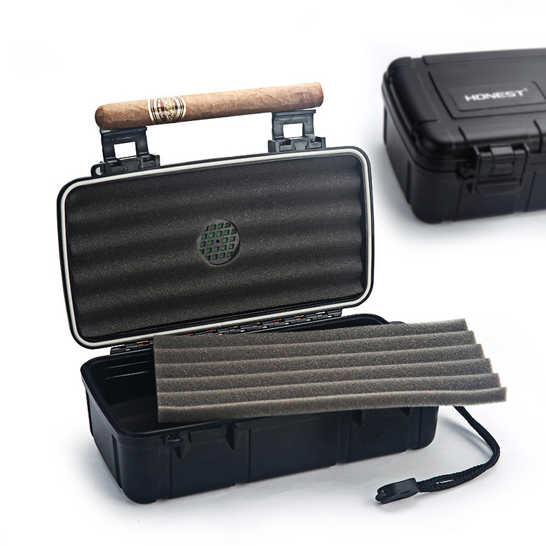 Travel Humidor Cigarette Storage Box Smoker Tools Portable Moisture-proof Waterproof Cigar Case Smoking Accessories