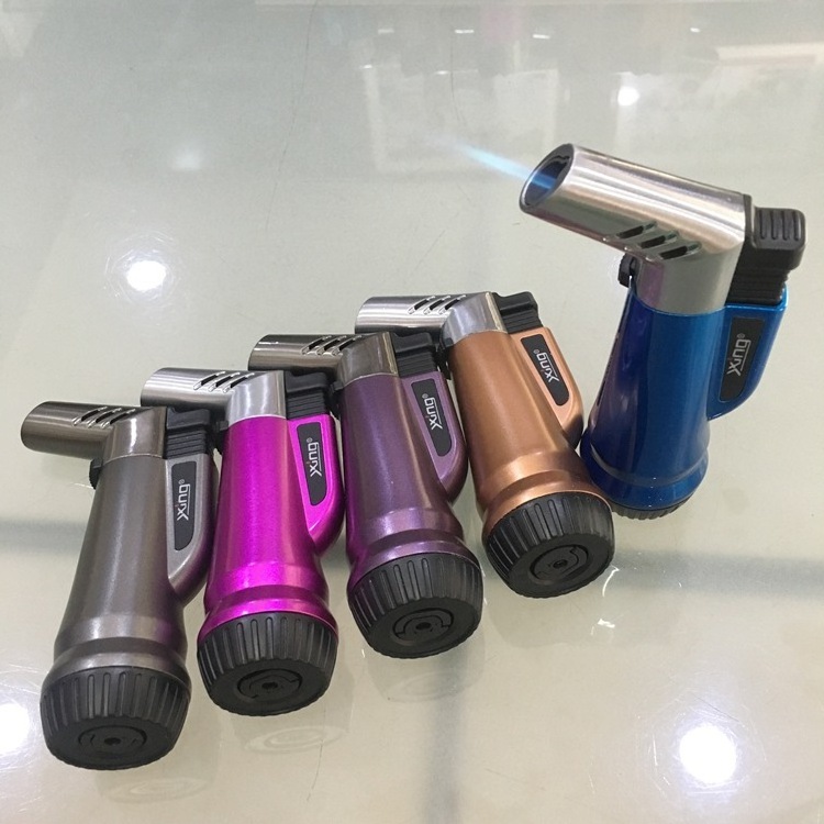 Wholesale Yxing Brand Single Jet Flame Lighter CUSTOM LOGO Display box promotional gift cheap price portable cigar lighters