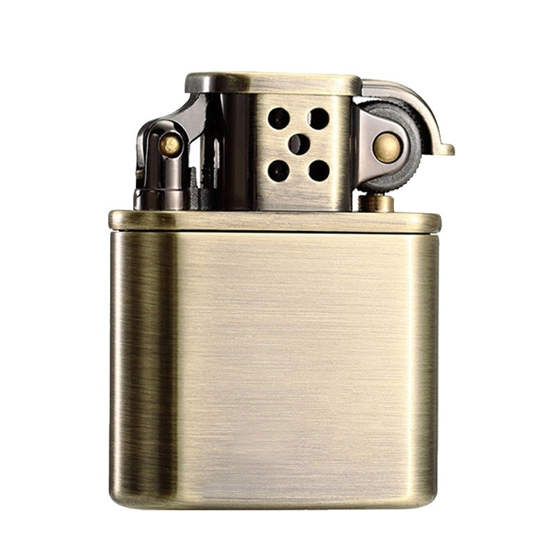 Classic ZORRO Brand Brass wholesale cigarette kerosene lighter CUSTOM LOGO refillable flint stone cigar metal oil lighters