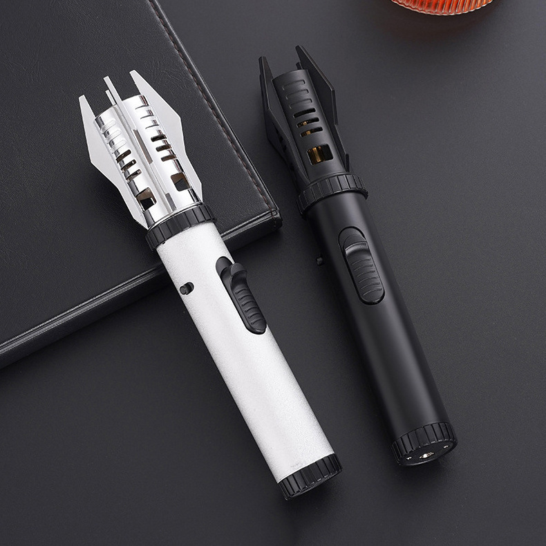 K39 Staff Planet Lightsaber Airbrush Windproof inflatable outdoor barbecue fire gun Smoking Accessories cigar torch lighter