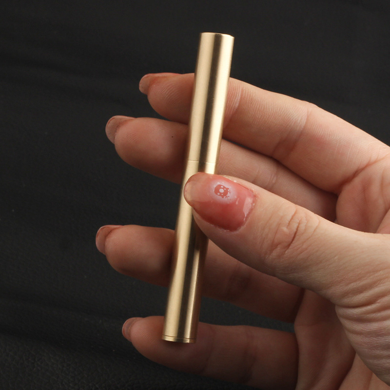 Portable Brass Kerosene Lighter Novelty Design Nunchakus Bar Tools Smoking Accessories Cigarette Cigar Lighters