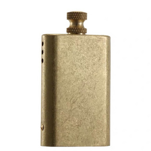 Zorro brand brass classic kerosene lighters CUSTOMIZED oil refillable creative retro plug screw reusable match lighter