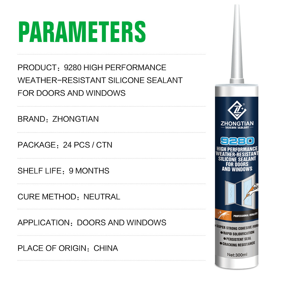 Factory Direct Sales Neutral Adhesives & Sealants Silicone Sealant White Waterproof and Mildew Proof 3m 121 Aquarium Silicone