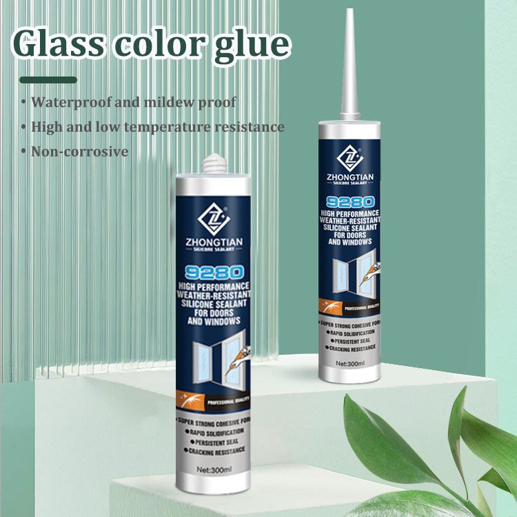 Hot Sale Professional OEM Neutral Glass Weather Resistance Silicone Sealant Adhesives window caulk