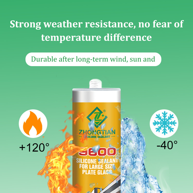 Hot Excellent Weather  ability Weather  Resistance Window And Door Silicone Sealant Waterproof Permanent seal Glass glue