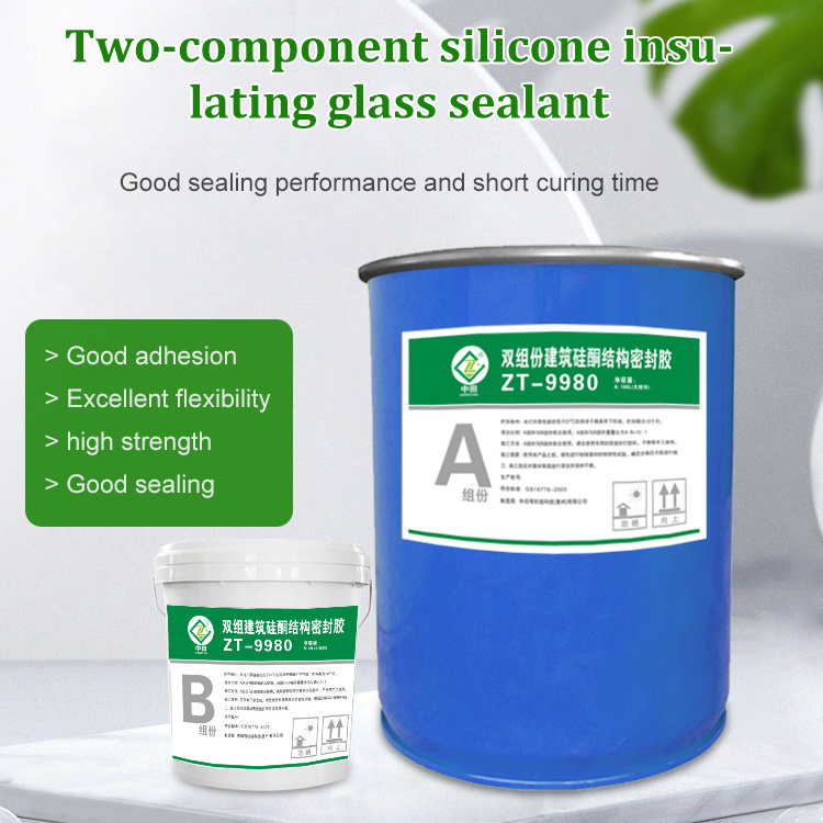 Factory Price Waterproof High Temperature Resistance Silicone Sealant Structural Adhesive For Building Metal Structure Bonding