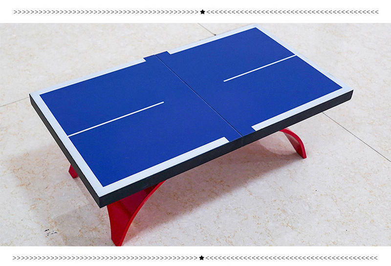 Mini Rainbow Foldable Table Tennis Suitable for Home Game