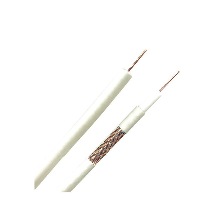 75Ohm Tri shield Quad shield coaxial cable RG6 Satellite System catv rg6 coax cable