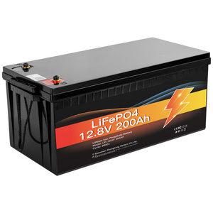 ZTGF 12V LiFePO4 Batterie 200Ah LiFePO4 akku Battery 12V Solar Lithium ion Batteries for Energy Storage System