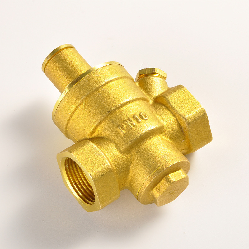 Wholesale of brass material air pressure reducing valves, customized size pipe fittings and accessories