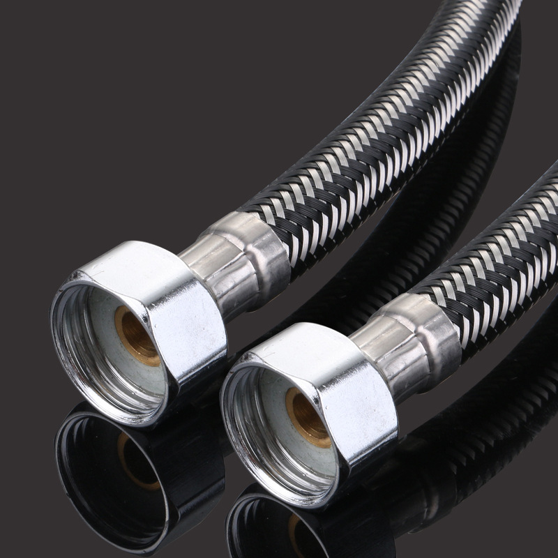 Wholesale stainless steel spray flexible interlocking hose without auxiliary flexible fire sprinkler hose angle valve water pipe