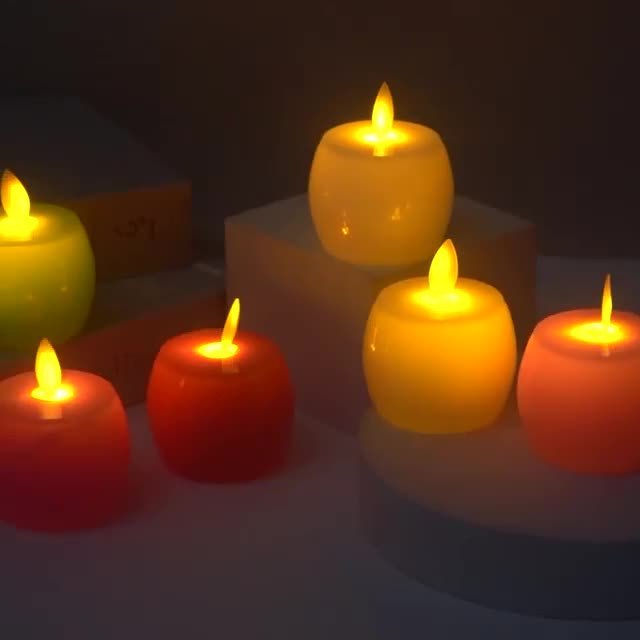 Wholesale LED candles for holiday decoration, presented candles, luxury, wedding, party, and birthday decorations