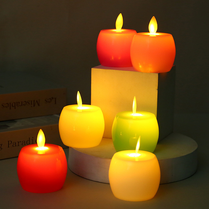 Wholesale LED candles for holiday decoration, presented candles, luxury, wedding, party, and birthday decorations