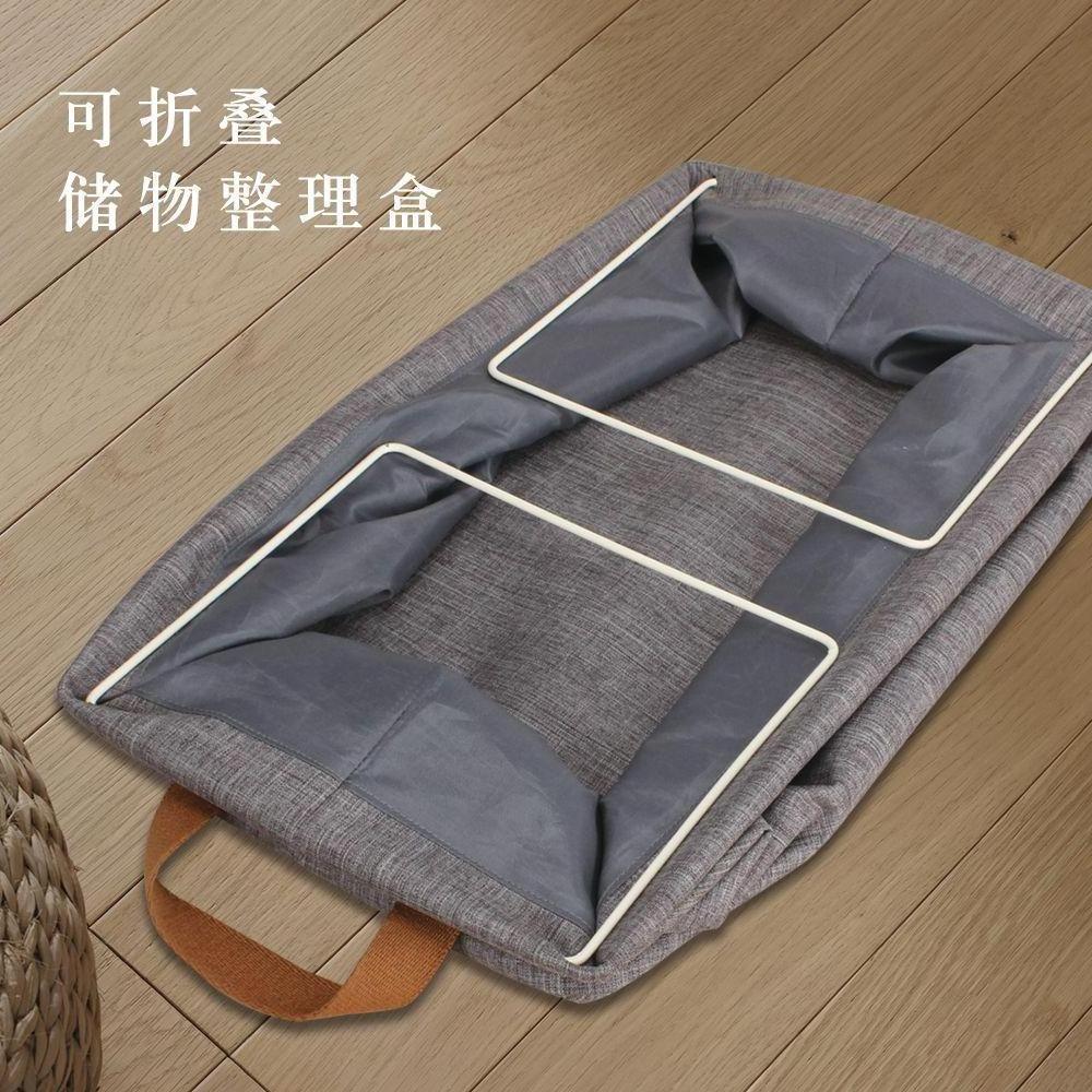 Wholesale Oxford canvas foldable storage basket toy storage organizer