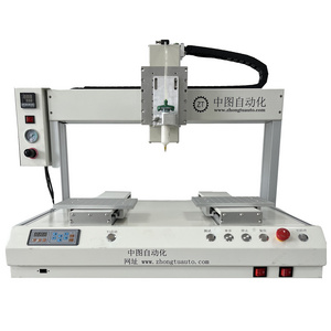 4 Axis Precise Step Motor Glue Dispensing Robot Glue Dispensing Smart Robot PU Desktop Adhesive Glue Dispensing Machine