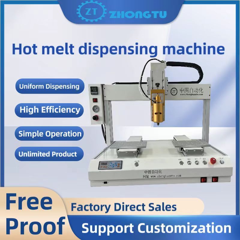 Automatic Desktop Glue Dispenser Machine Glue Dispensing Robot Automatic Glue Dispenser For PCB/LED