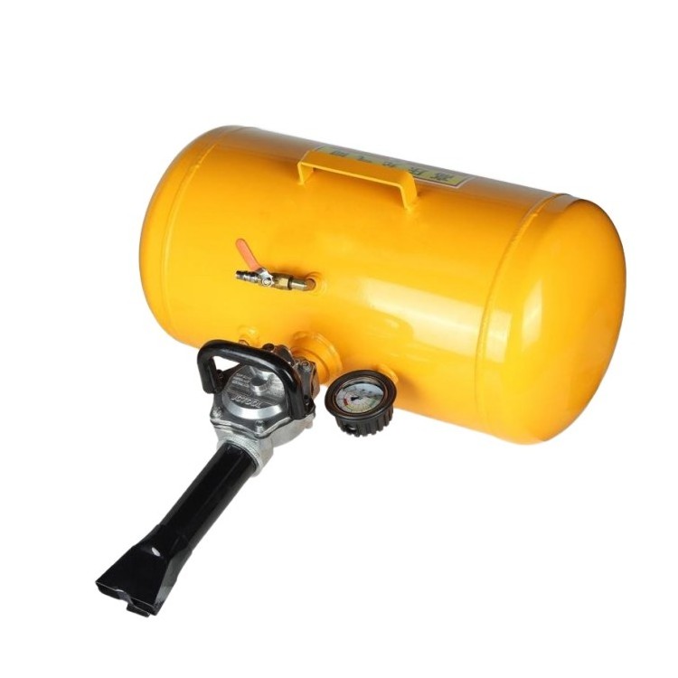 Tire repair tool 10 gallon inflation pump pulse type air tire bead seater