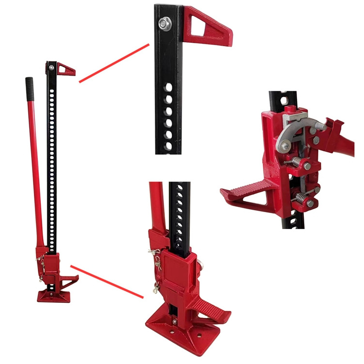 Off road vehicle rescue lifting aid tool 48 inches farmer jack