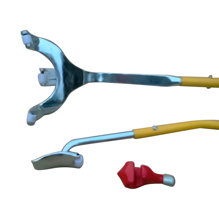 Truck tire bars dismounting removal tools