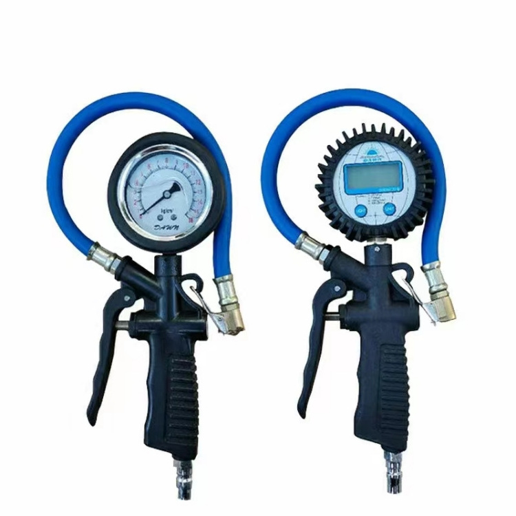 Durable automotive tire pressure testing tool tire pressure gauge for cars