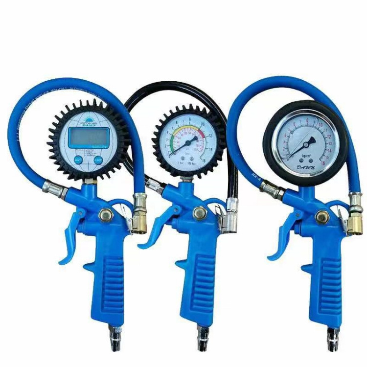 Durable automotive tire pressure testing tool tire pressure gauge for cars