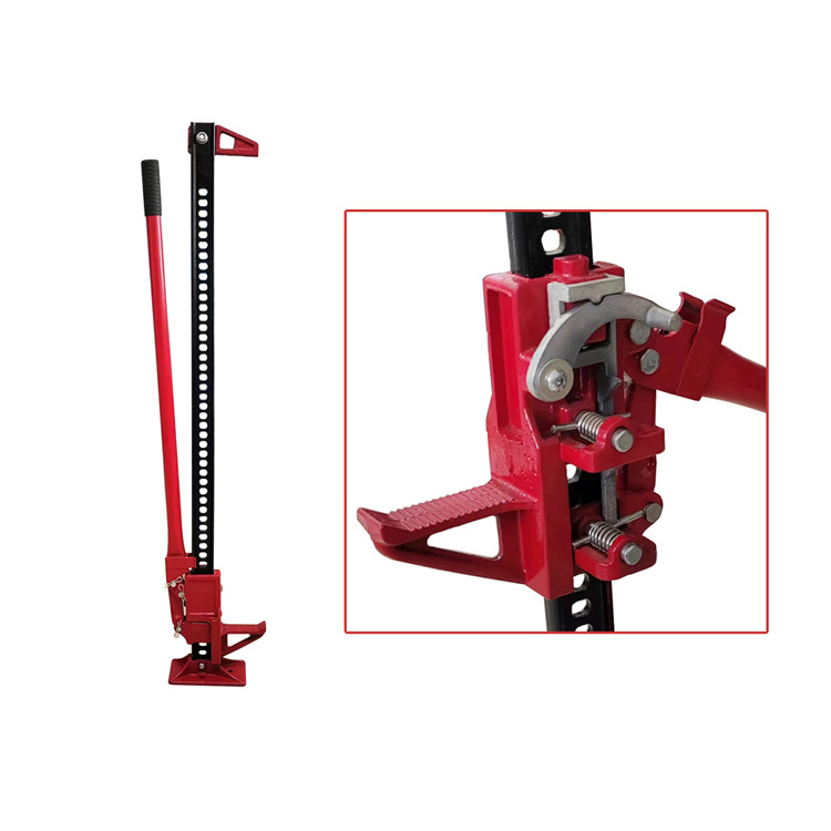 High-quality 3T 6000LBS farm jack off road ratcheting truck lift bumper outdoor emergency tire lifter