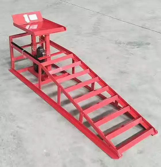 2T 5T vehicle hydraulic steel car ramp jack lift