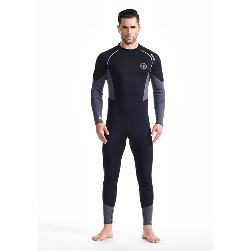 High Quality 1.5Mm One Piece Diving Suit Men Elastic Scuba Diving Spear Fishing Neoprene Wetsuit