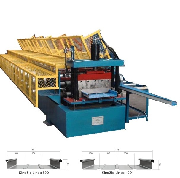 Zip Lock Bemo Type Standing Seam Profiling Machine