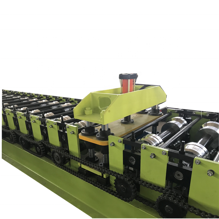 Metal snap lock standing seam roofing panel roll forming machine manufacturer