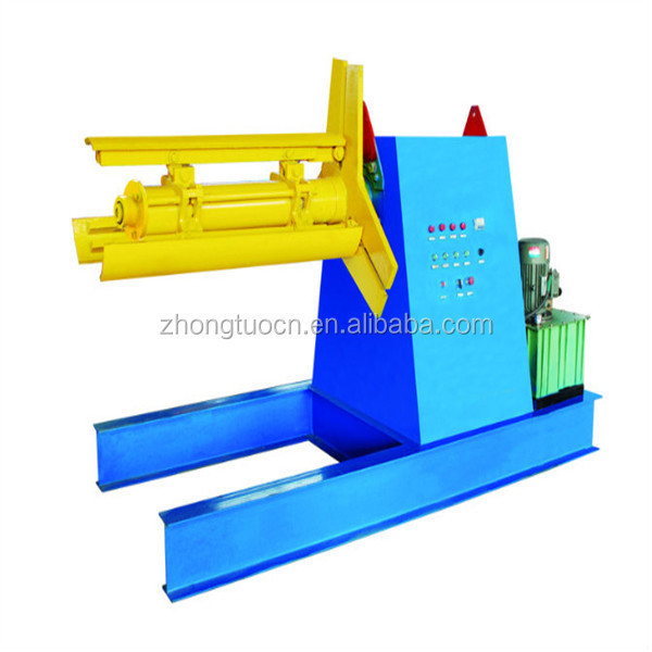 Zhongtuo manual uncoiler decoiler machine