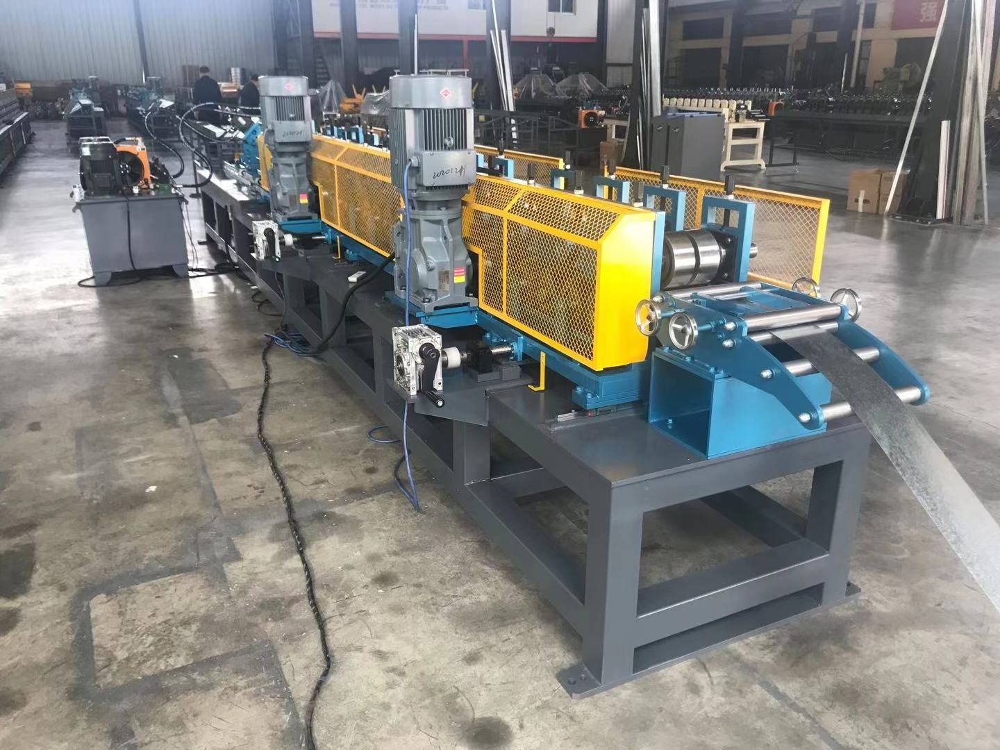 keel making machine stud making machine c u w channel omega roll forming machine