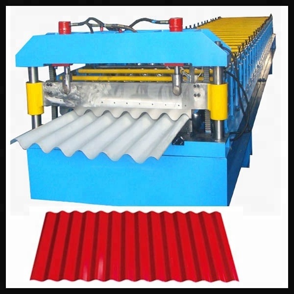 High Speed Corrugated Panel Roll Forming Machine Metal Wall Siding Sheet Making Machine