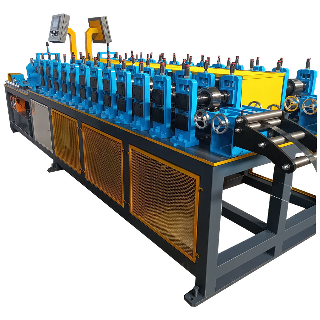 Suspending ceiling framing machine stud and track machine to make gypsum framing metal stud and track roll forming machine