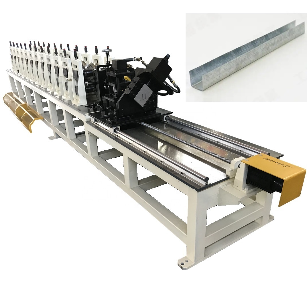 ZTRFM CE ISO Certificated Roof Truss Press U Stud C Channel Roll Forming Machine