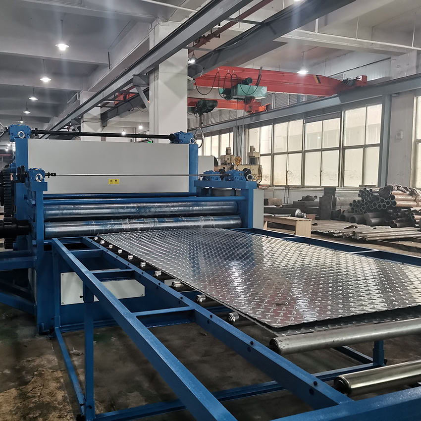 Metal sheet embossing machine Metal Number plate emboss pattern machine