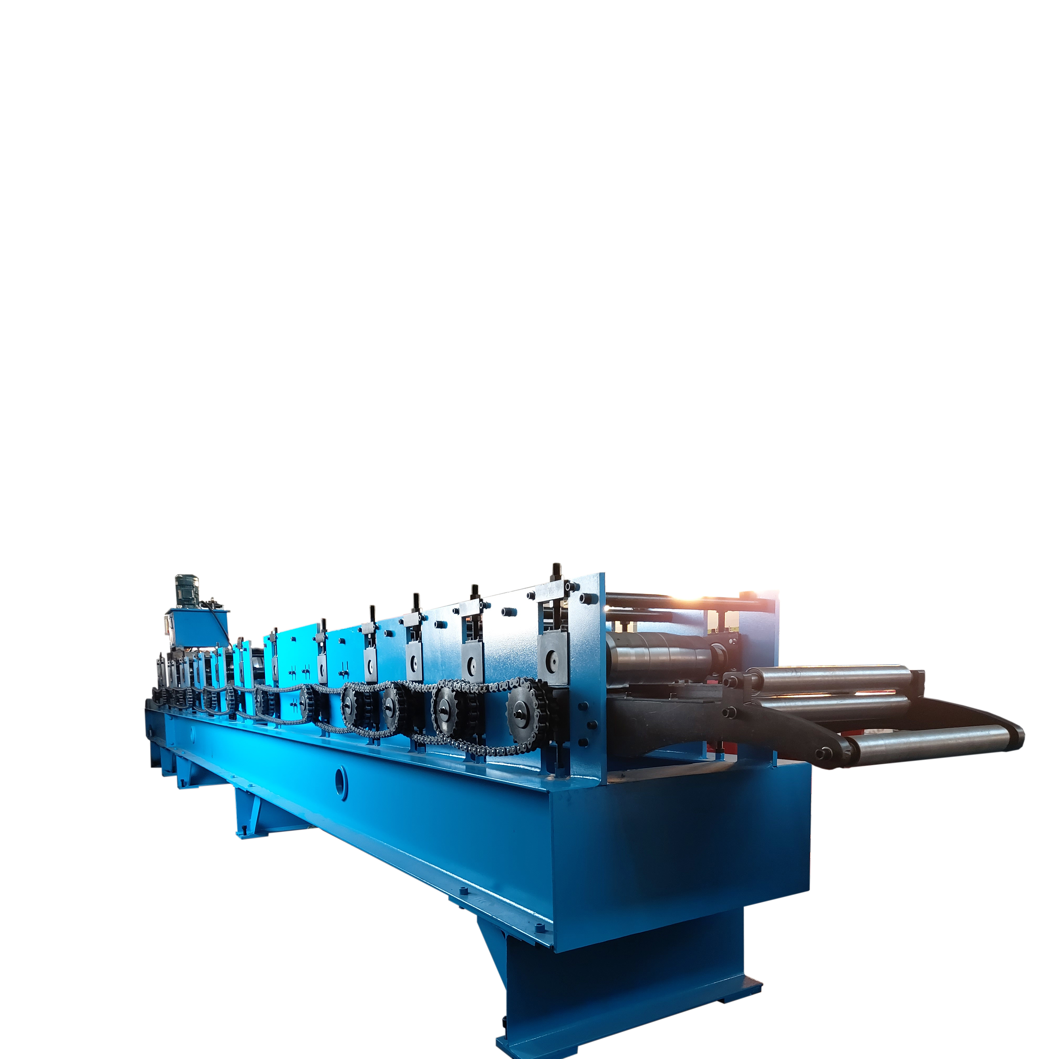 5 Inch Rain Gutters Roll Forming Machine