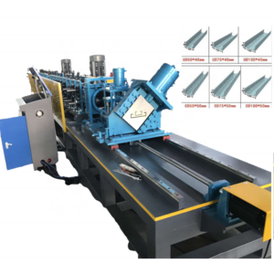 Machine to manufacture steel profiles stud and track roll forming machine metal CD UD CW UW drywall plaster machine