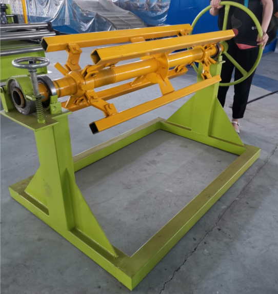 Zhongtuo manual uncoiler decoiler machine