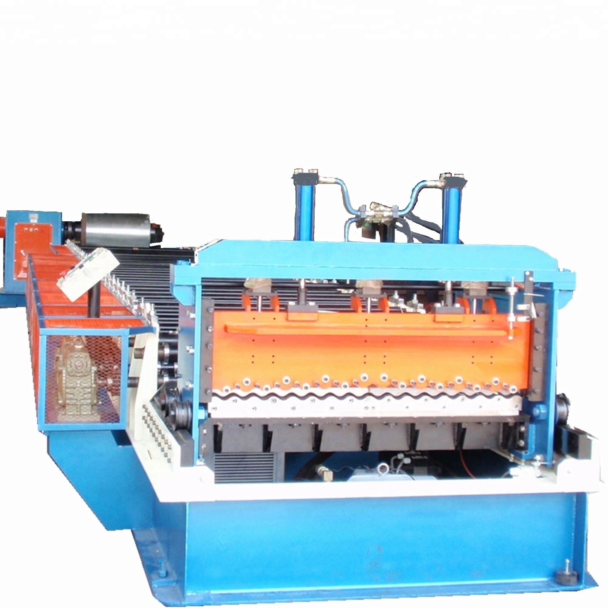 High Speed Corrugated Panel Roll Forming Machine Metal Wall Siding Sheet Making Machine