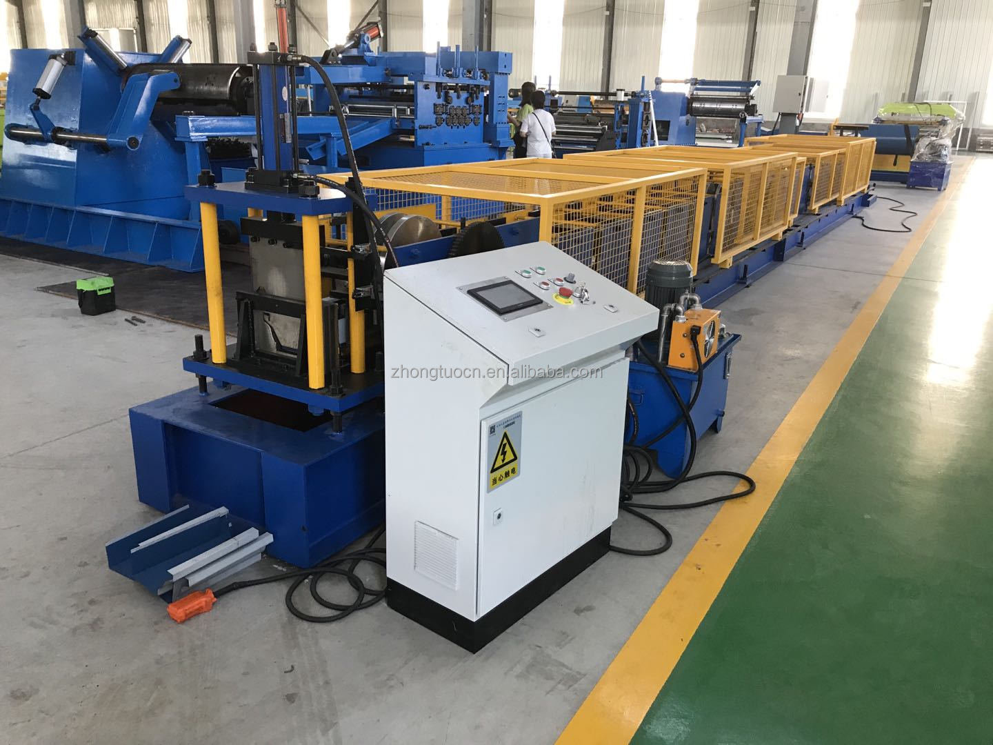 Roofing Gutter Making Machine Rain Gutter Making Machine Gutter Coil Aluminum Making Machine