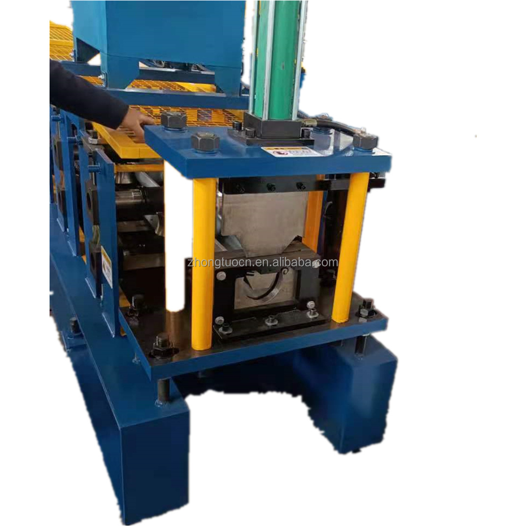 Full Automatic Half Round Gutter Roll Forming Machine provide customized gutter making machine