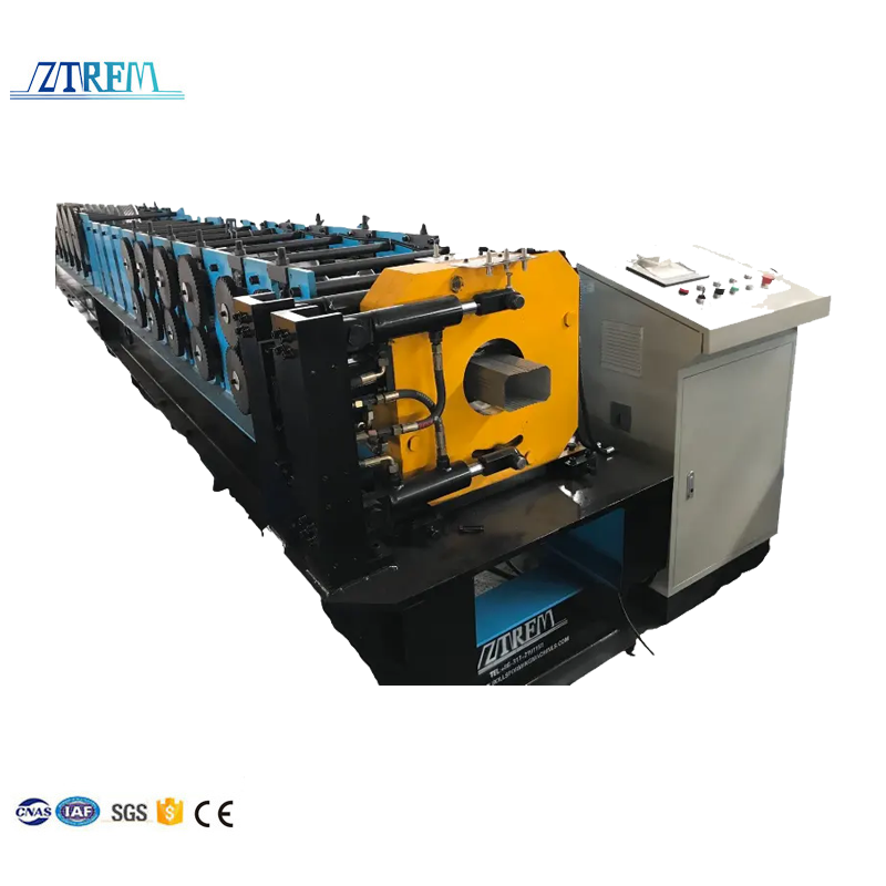 ZTRFM Rain Gutter Downspouts making machine Downpipes Elbow roll forming machine