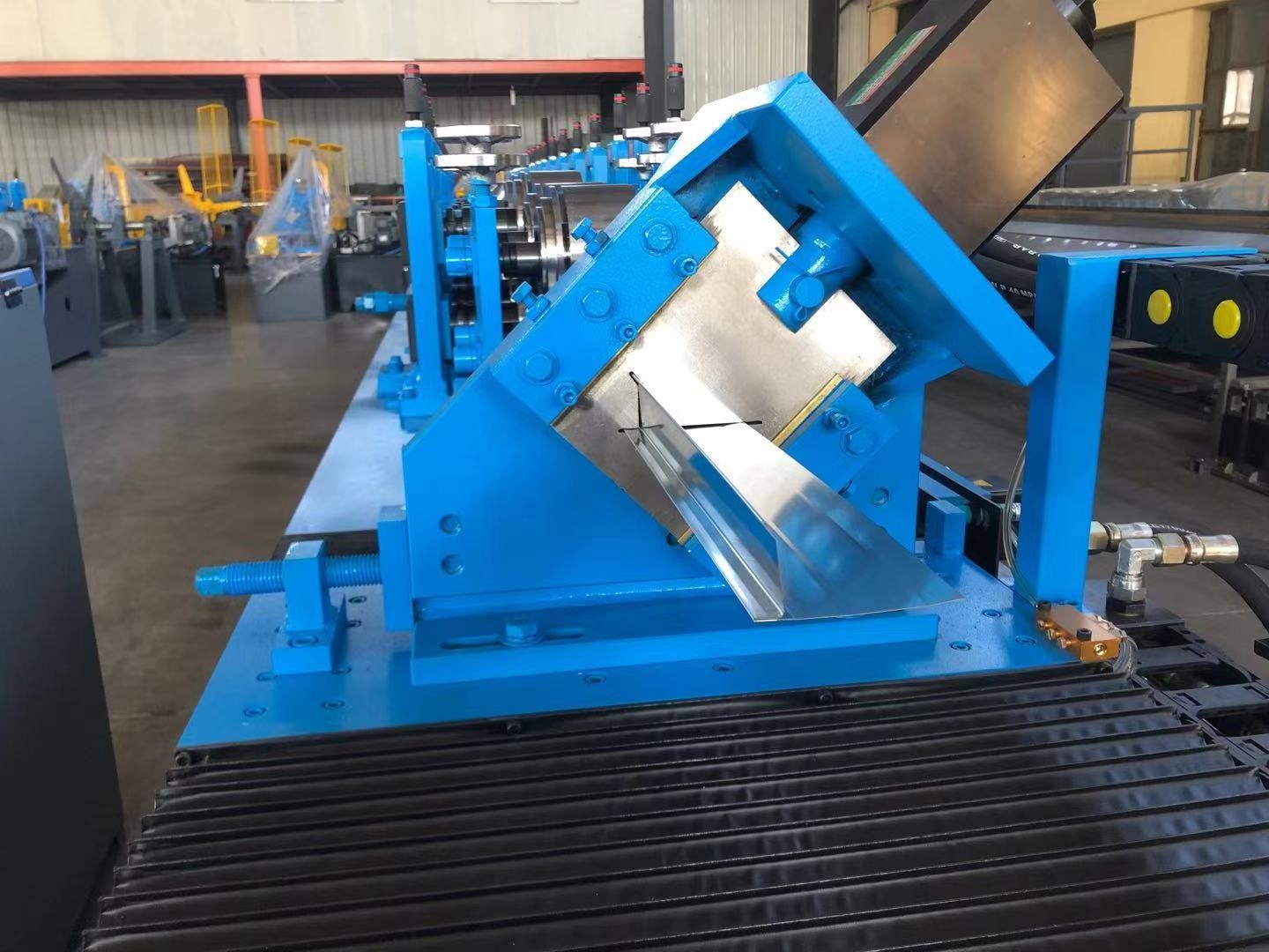 ZTRFM OEM ODM CUSTOMIZED USA fully automatic Pre-painted Steel T-Style F5 drip edge roll forming machine